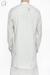BORIS BIDJAN SABERI Diagonal Shirt SS22 SHIRT6 F1501M Light Grey